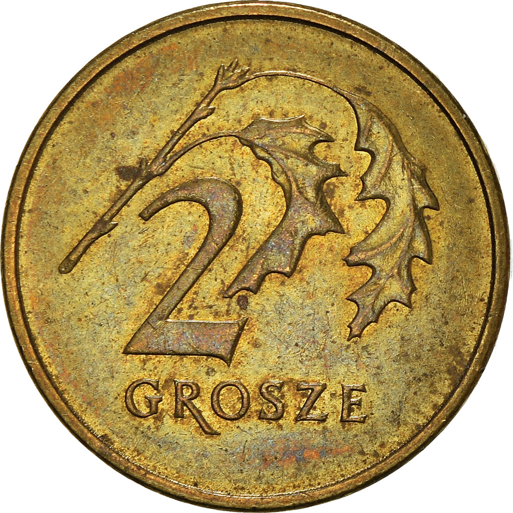 Moneta, Polonia, 2 Grosze, 2006