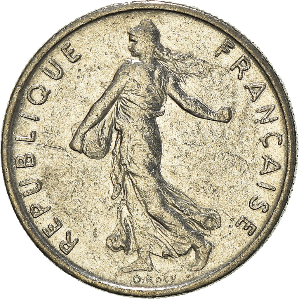 Moeda, França, 1/2 Franc, 1966
