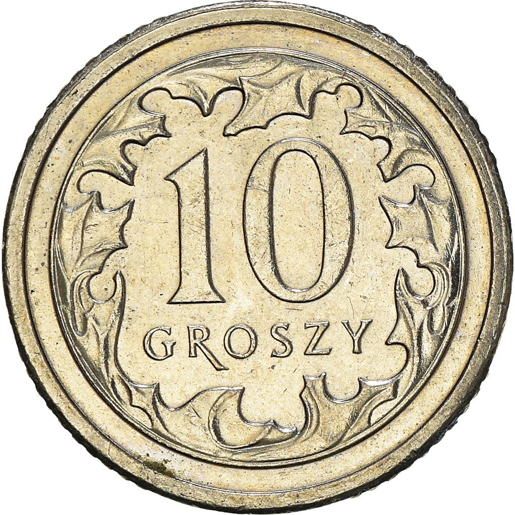 Moneda, Polonia, 10 Groszy