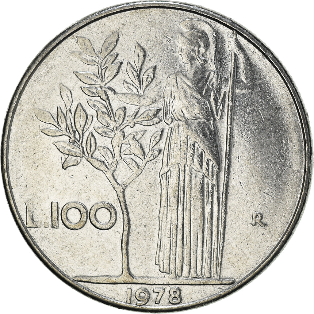 Moneda, Italia, 100 Lire, 1978