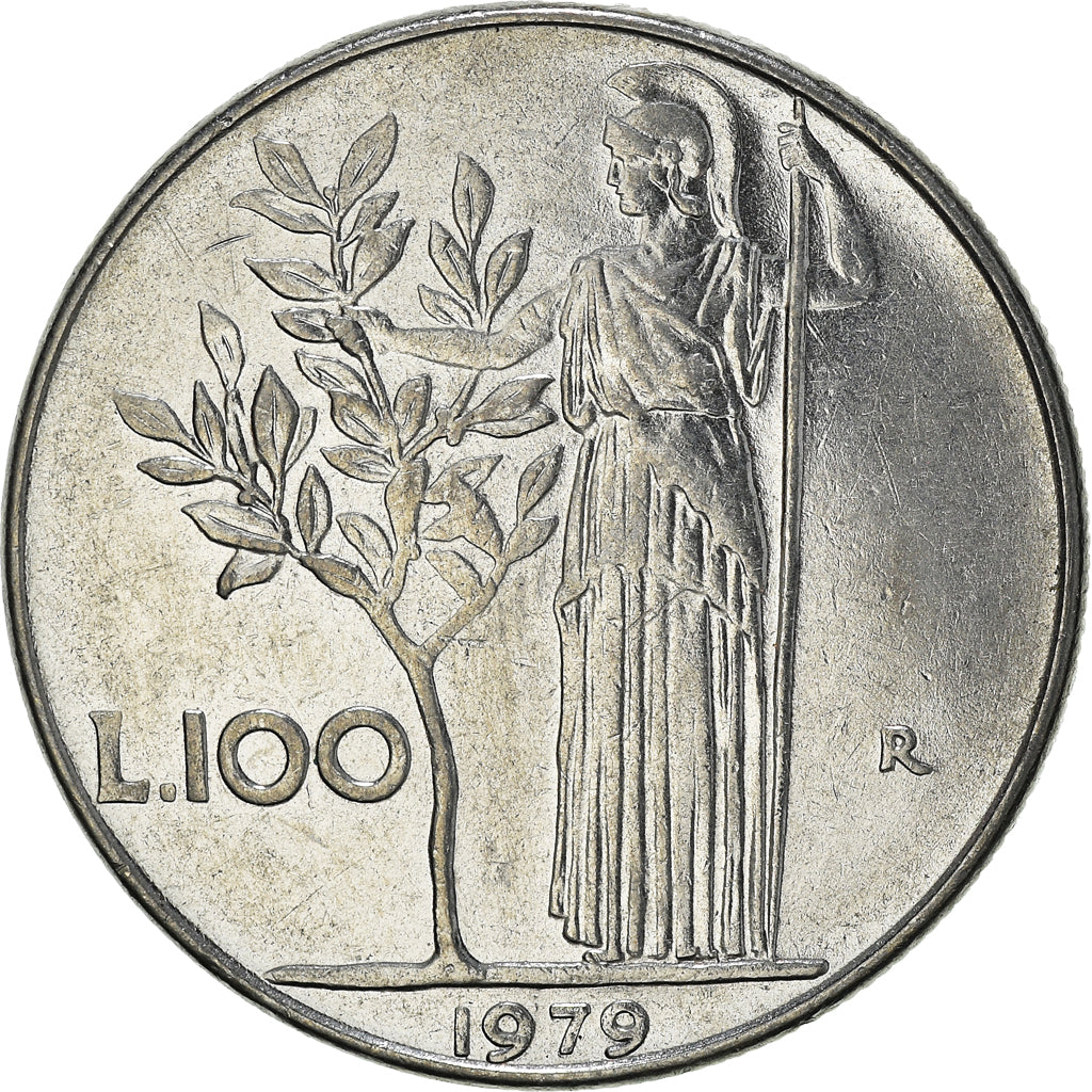 Coin, Italy, 100 Lire, 1979
