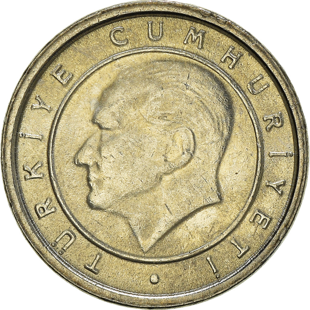 Münze, Türkei, 5 New Kurus, 2006