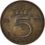 Monnaie, Pays-Bas, 5 Cents, 1976