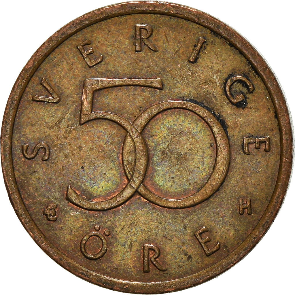 Münze, Schweden, 50 Öre, 2003