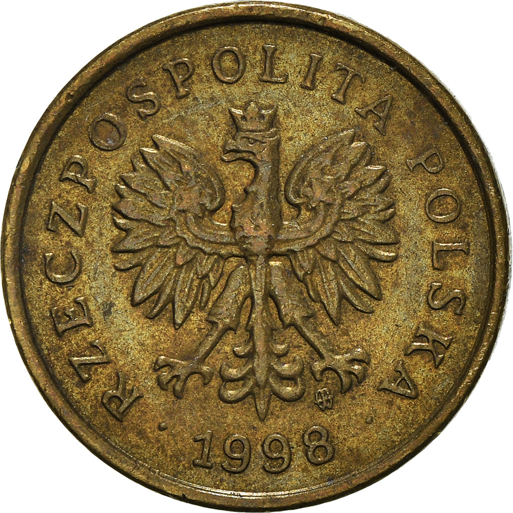 Moneta, Polska, 2 Grosze, 1998