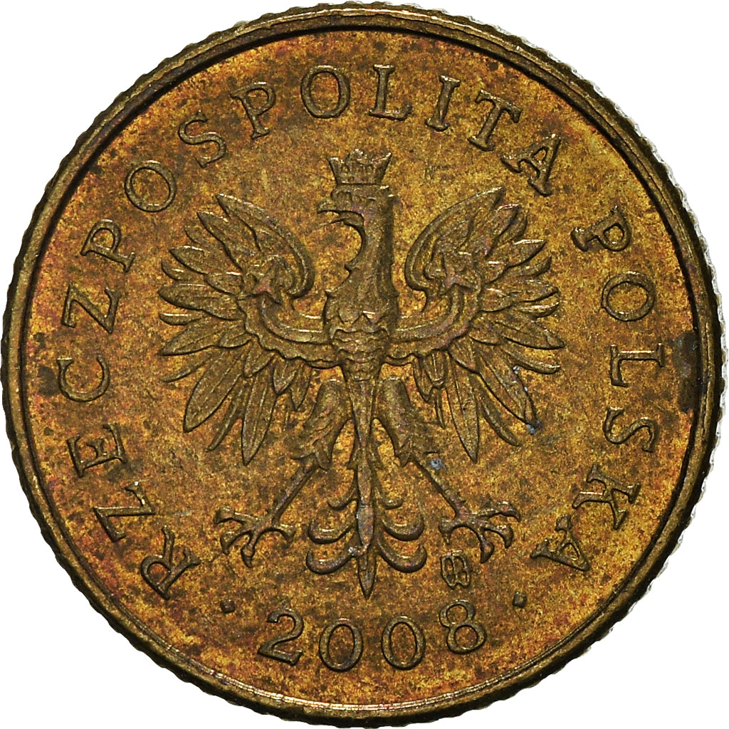 Munten, Polen, Grosz, 2008