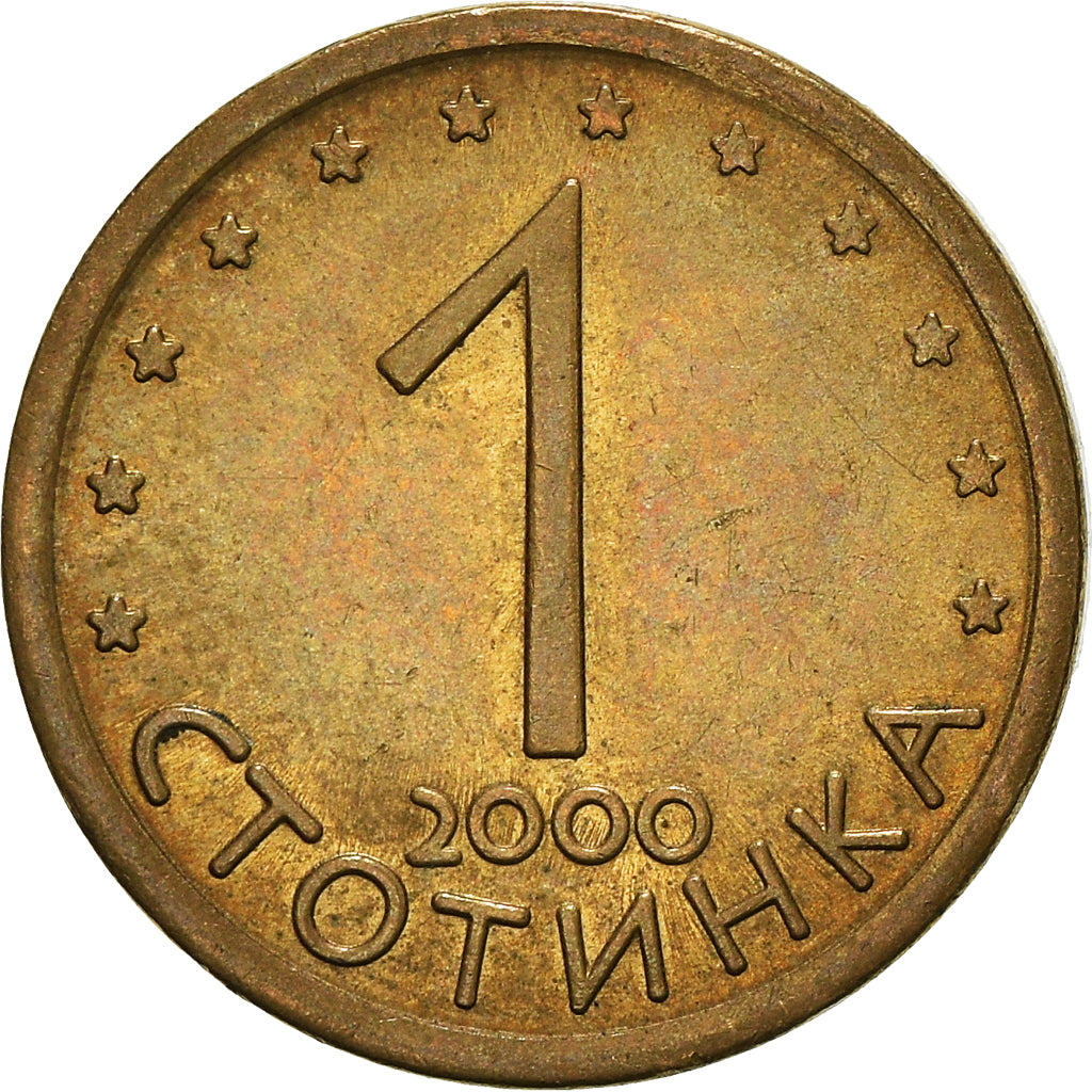 Monnaie, Bulgarie, Stotinka, 2000