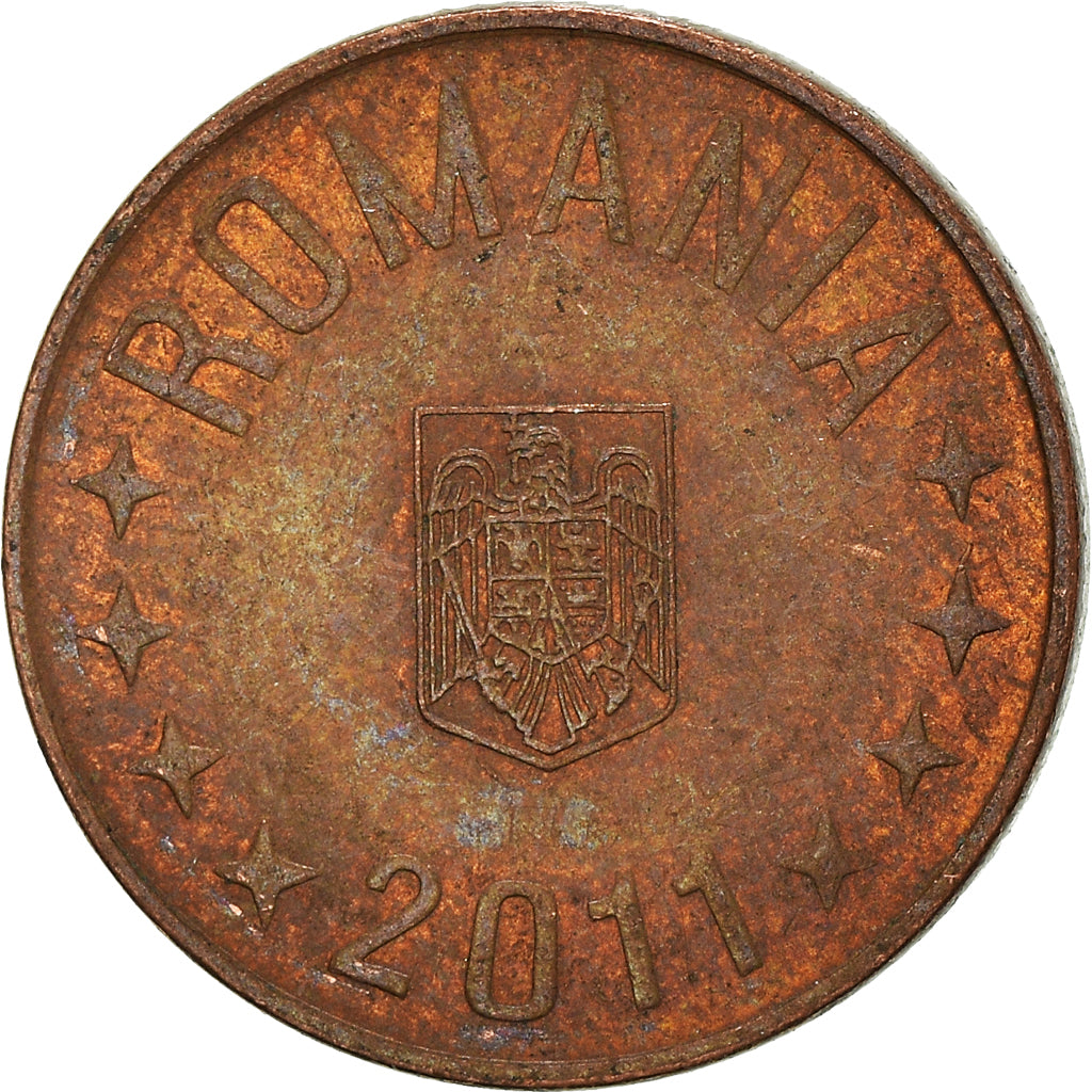 Monnaie, Roumanie, 5 Bani, 2011