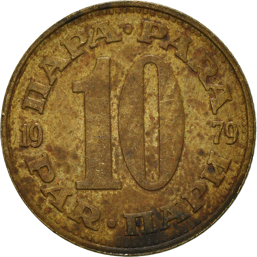 Moneda, Yugoslavia, 10 Para, 1979