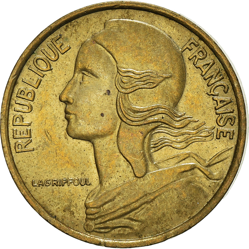 Monnaie, France, 5 Centimes, 1975