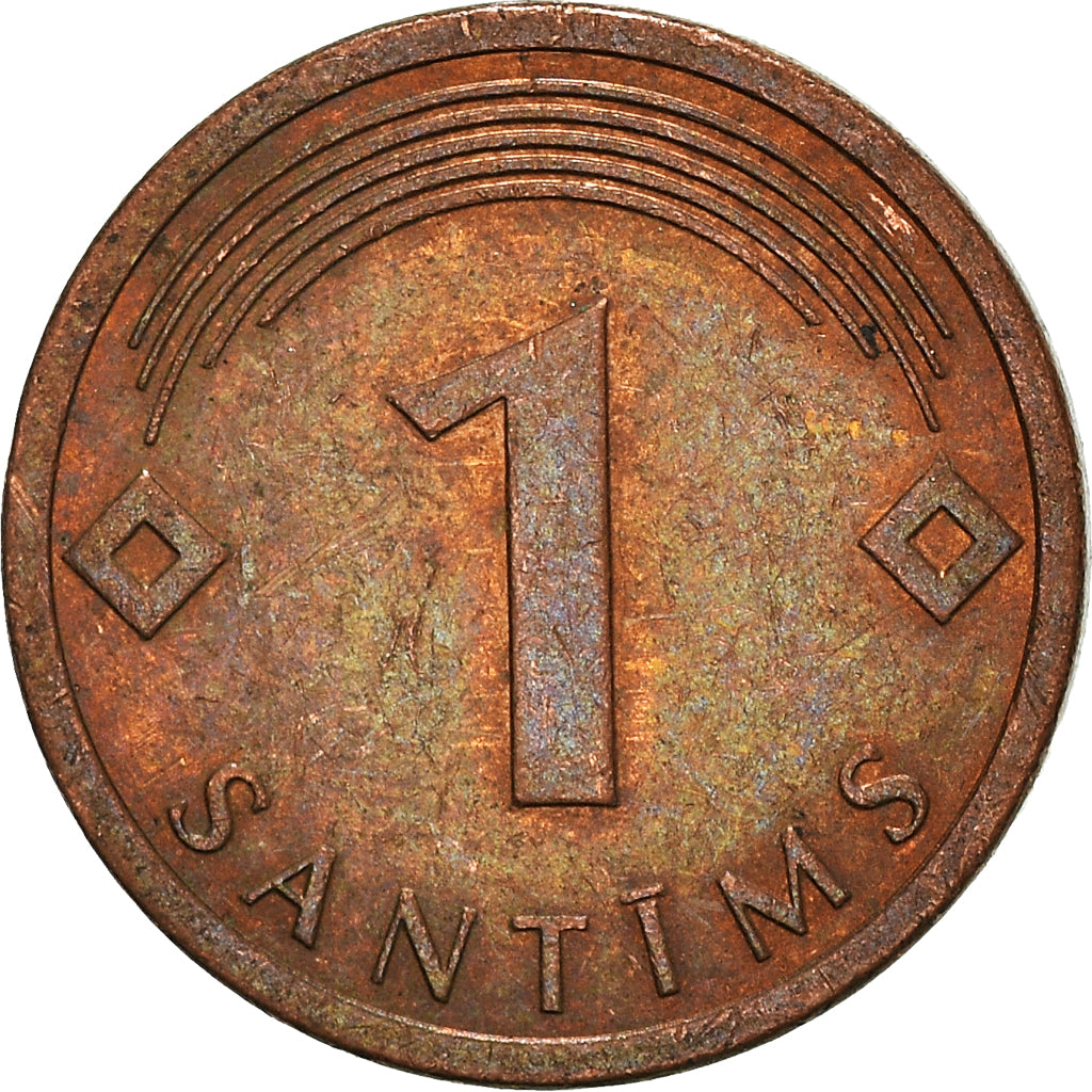 Moneta, Łotwa, Santims, 2008