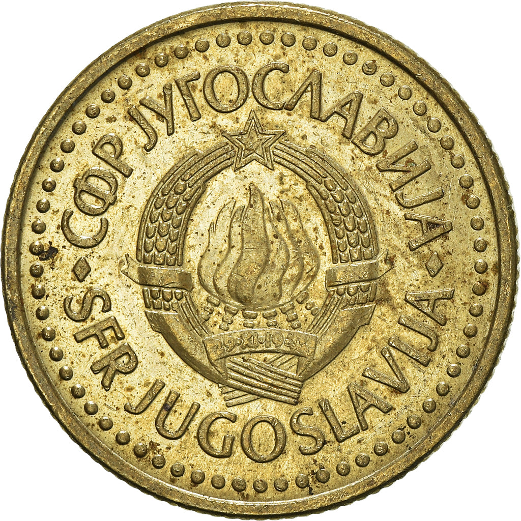 Münze, Jugoslawien, 2 Dinara, 1985