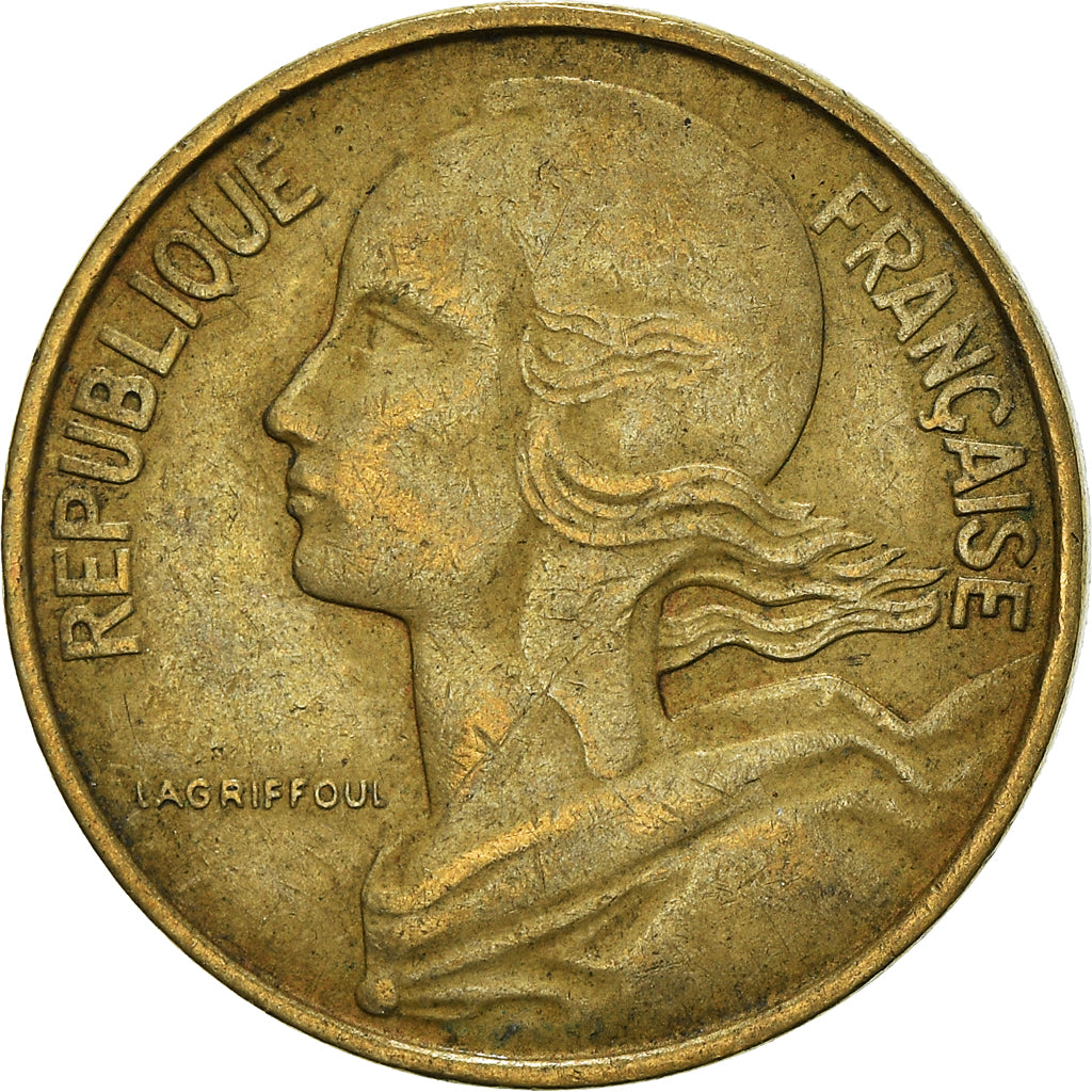 Moneda, Francia, 10 Centimes, 1967