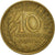 Moeda, França, 10 Centimes, 1967