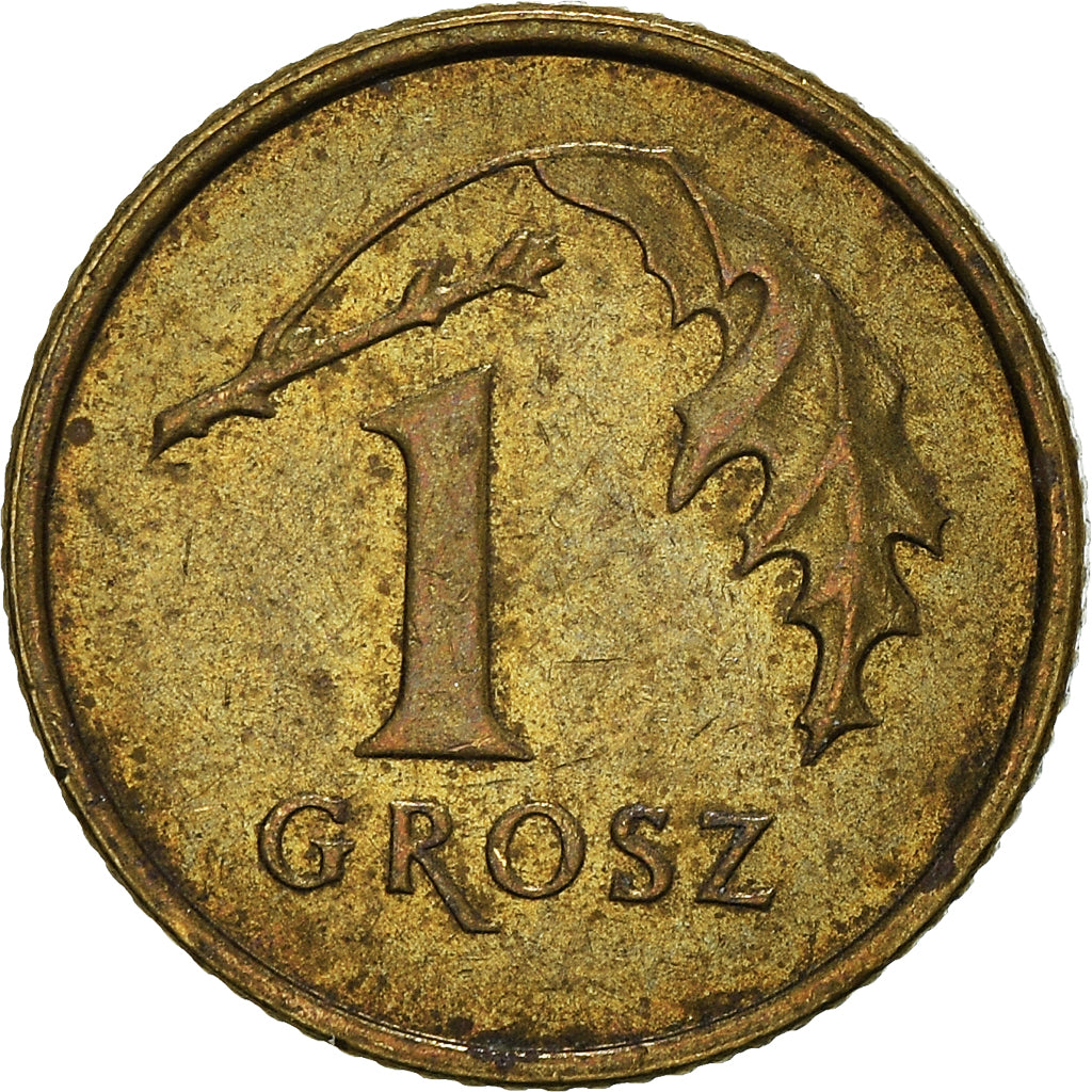 Moneta, Polonia, Grosz, 2007