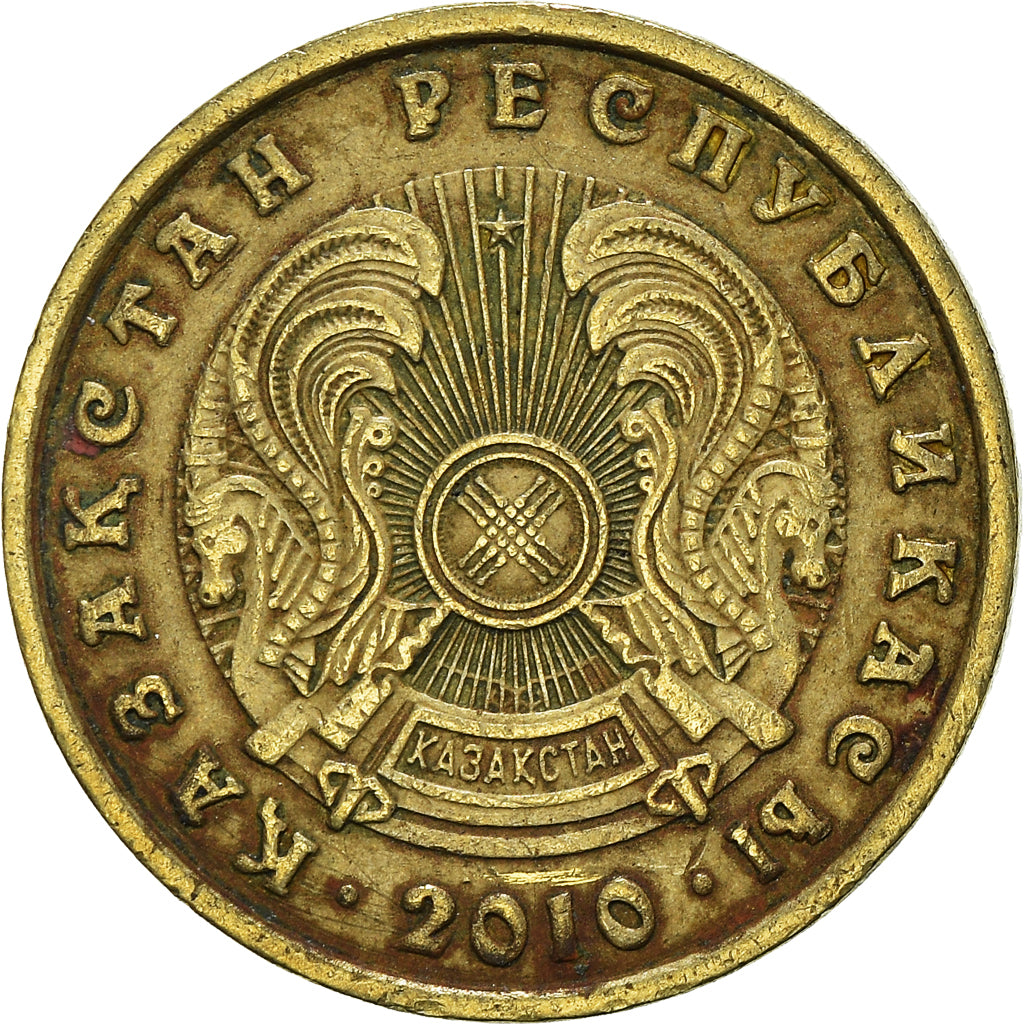 Munten, Kazachstan, 10 Tenge, 2010