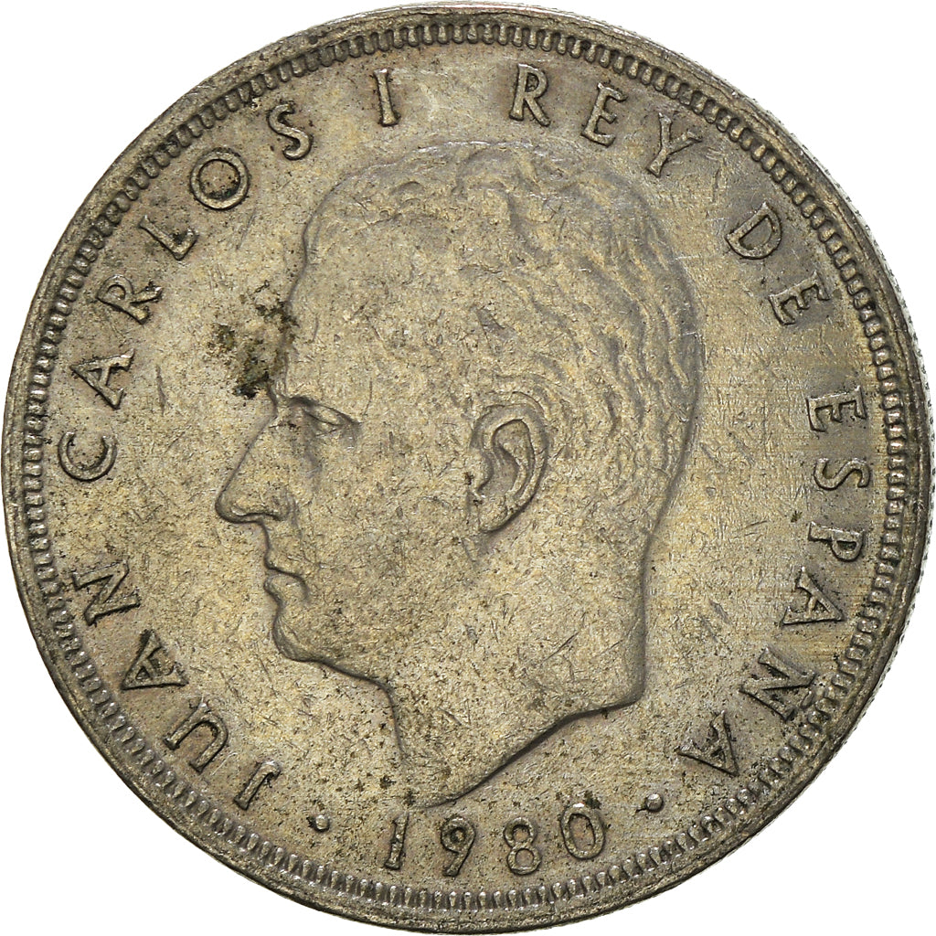 Moeda, Espanha, 5 Pesetas, 1982