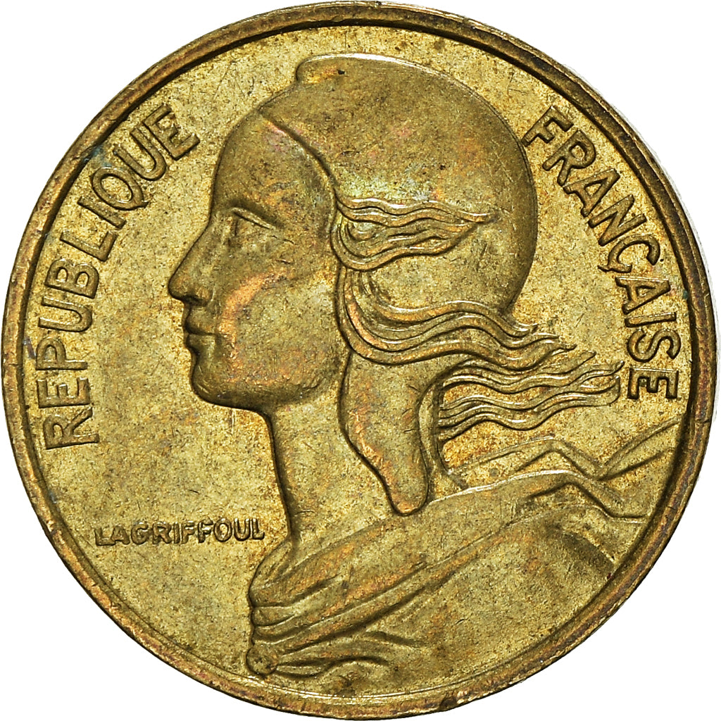Moneta, Francia, 5 Centimes, 1987