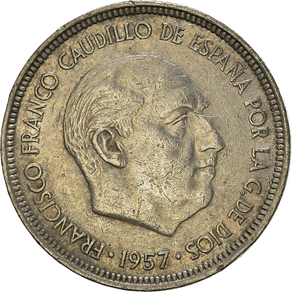 Moeda, Espanha, 5 Pesetas, 1975