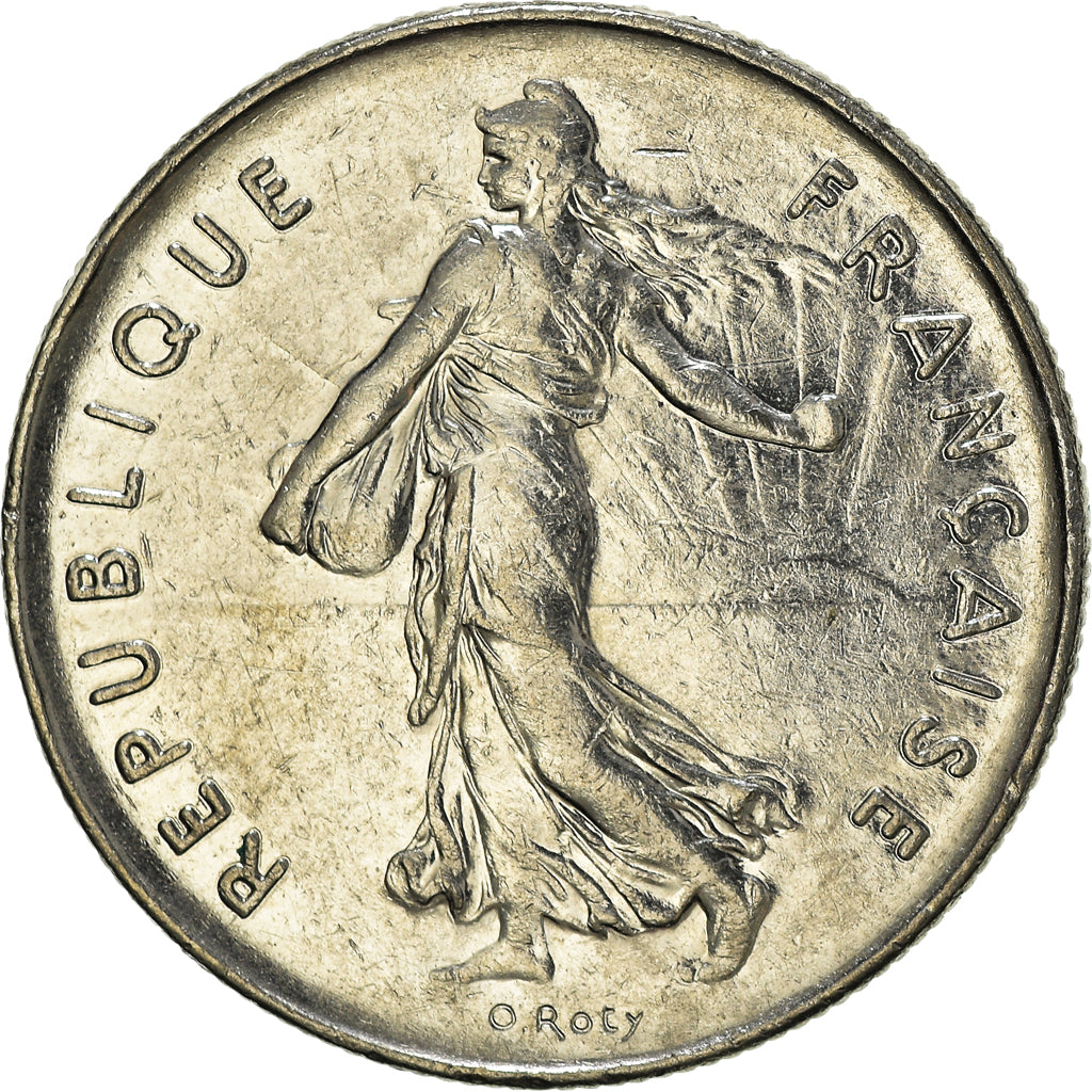 Monnaie, France, 5 Francs, 1987