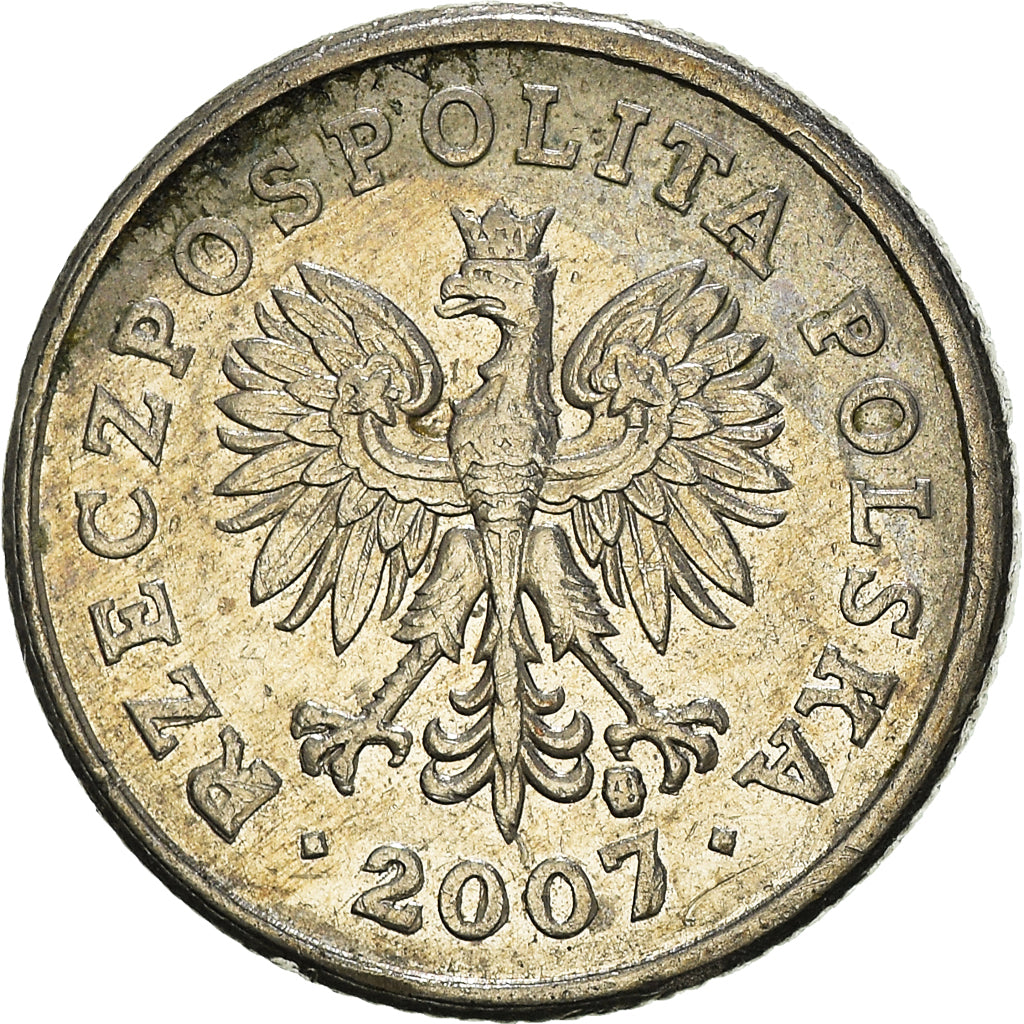 Moneta, Polonia, 20 Groszy, 2007