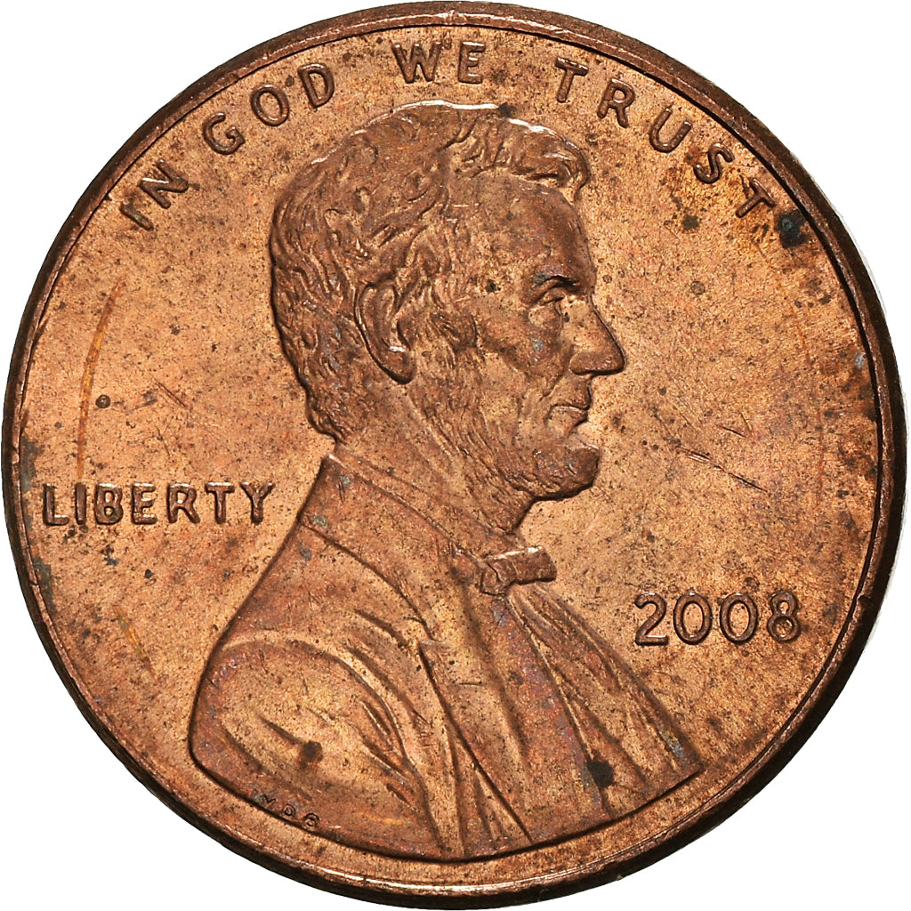 Münze, Vereinigte Staaten, Cent, 2008