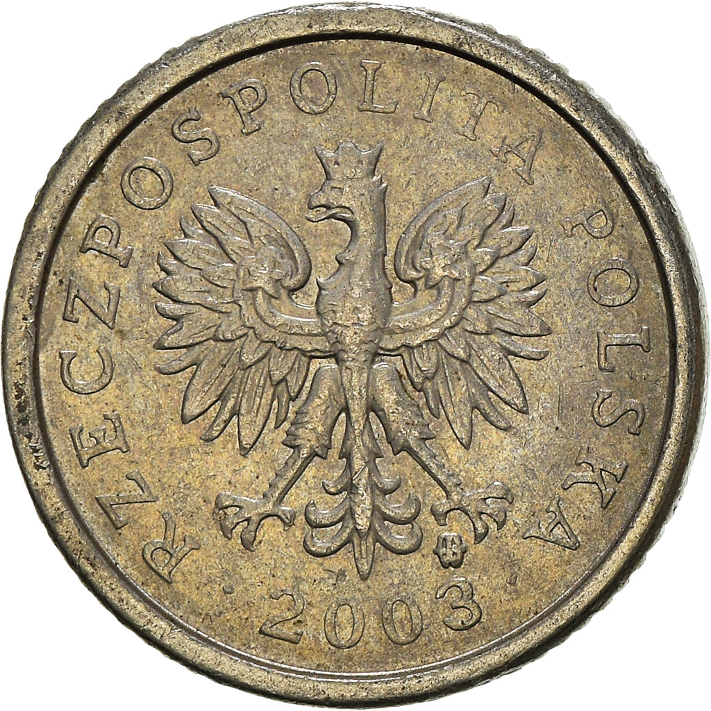Moneta, Polonia, 10 Groszy, 2003