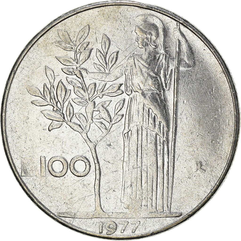 Moneta, Włochy, 100 Lire, 1977