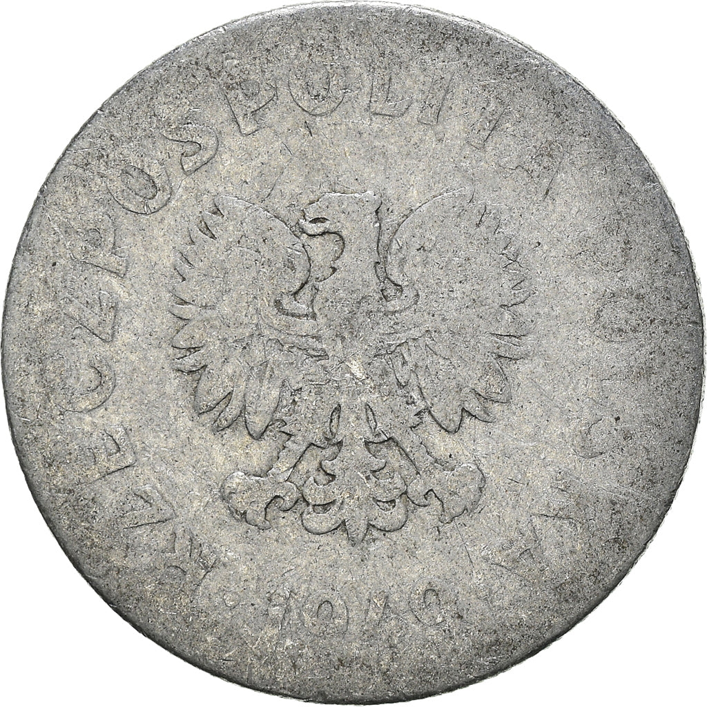 Moneta, Polonia, 50 Groszy, 1949
