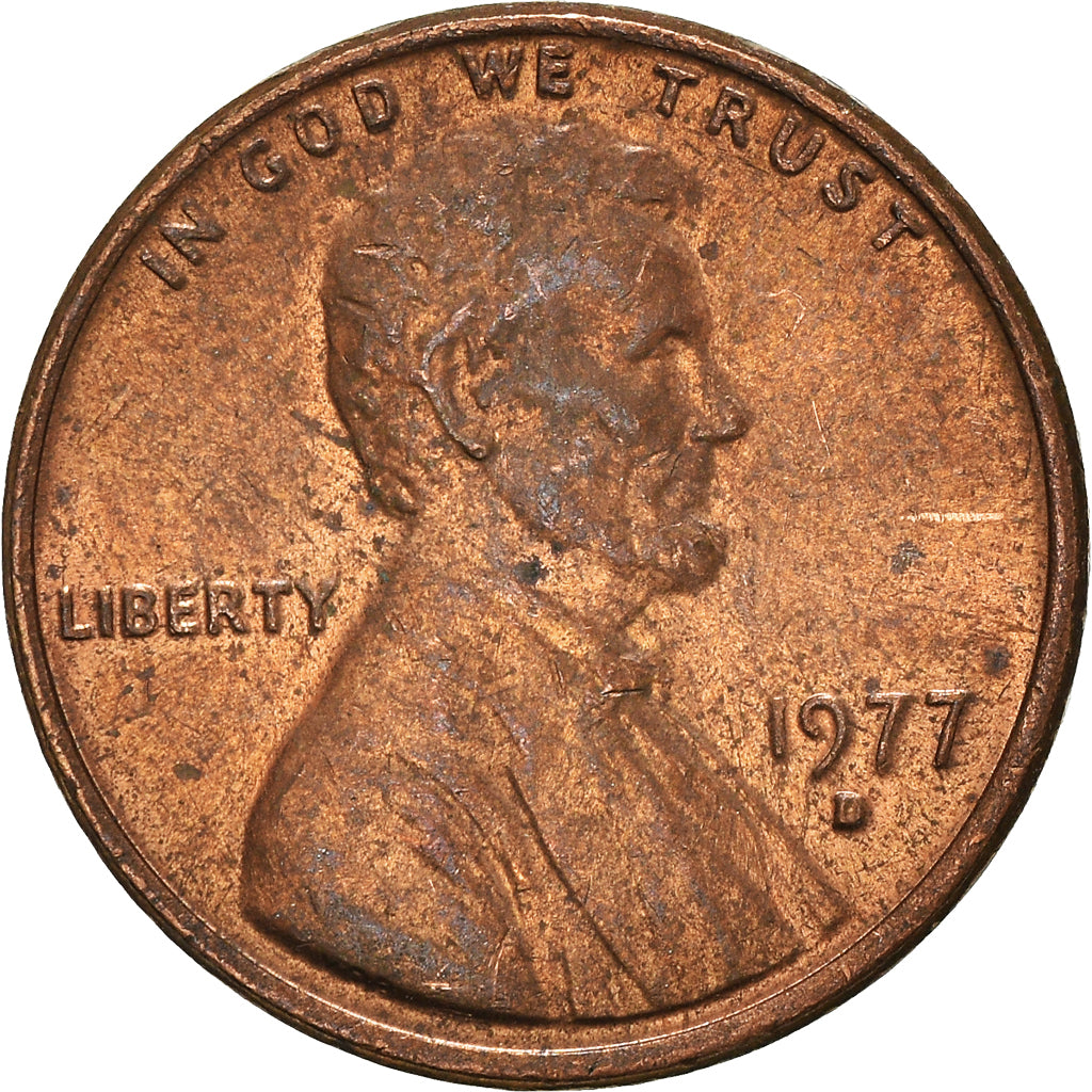Münze, Vereinigte Staaten, Cent, 1977