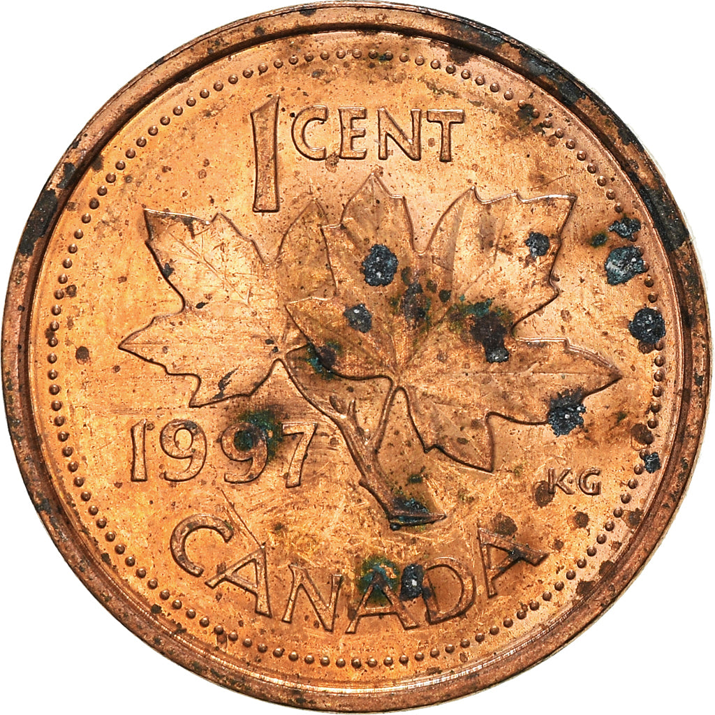 Moneta, Canada, Cent, 1997