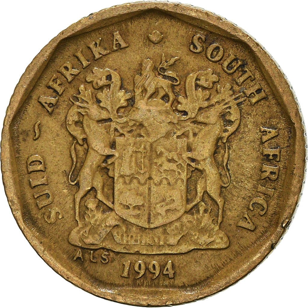 Moneta, Sudafrica, 10 Cents, 1994