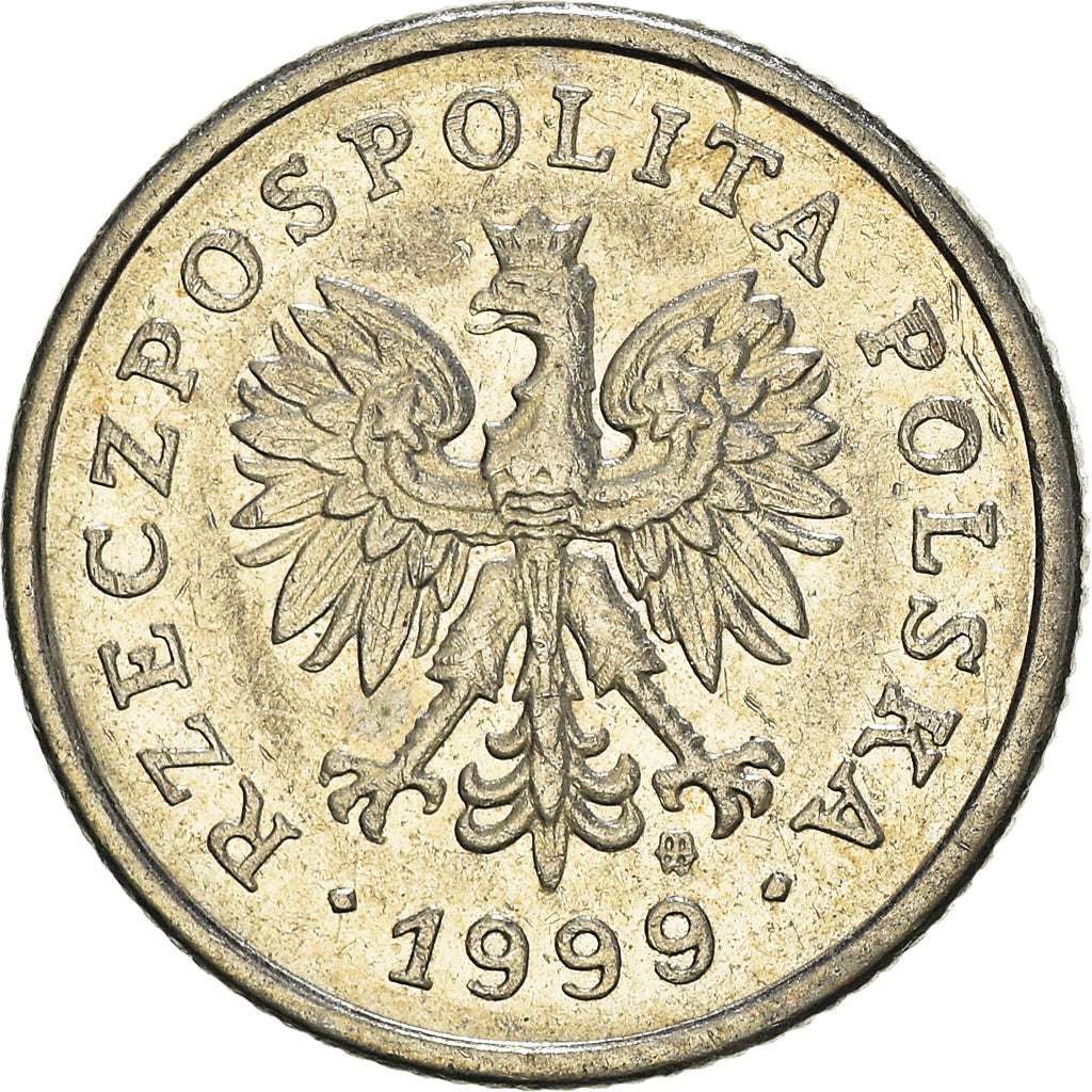 Moneta, Polonia, 20 Groszy, 1999