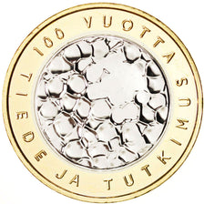 Finland, 5 Euro, 2008, Vantaa, KM:141, MS(65-70), Bi-Metallic