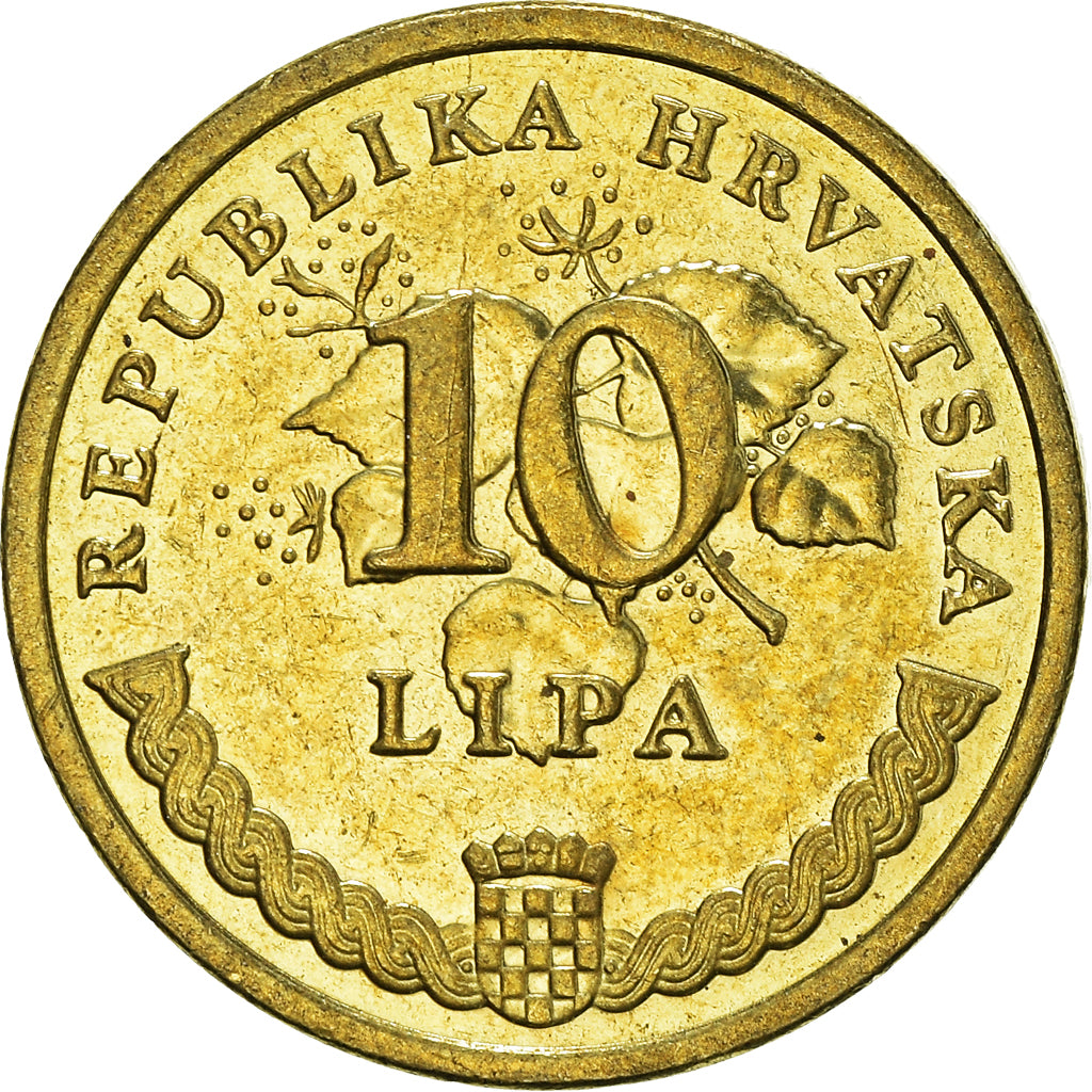 Munten, Kroatië, 10 Lipa, 2015