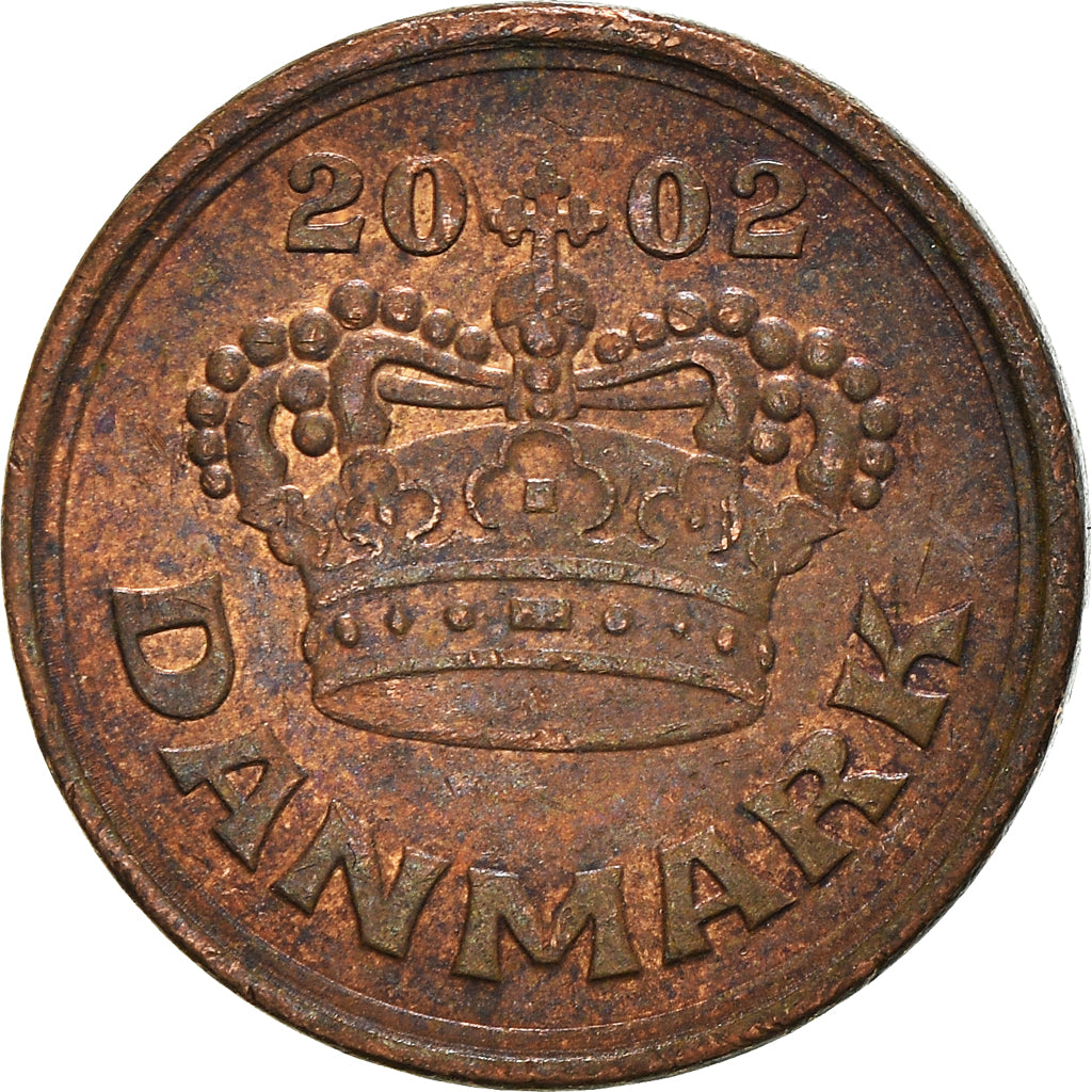 Munten, Denemarken, 25 Öre, 2002
