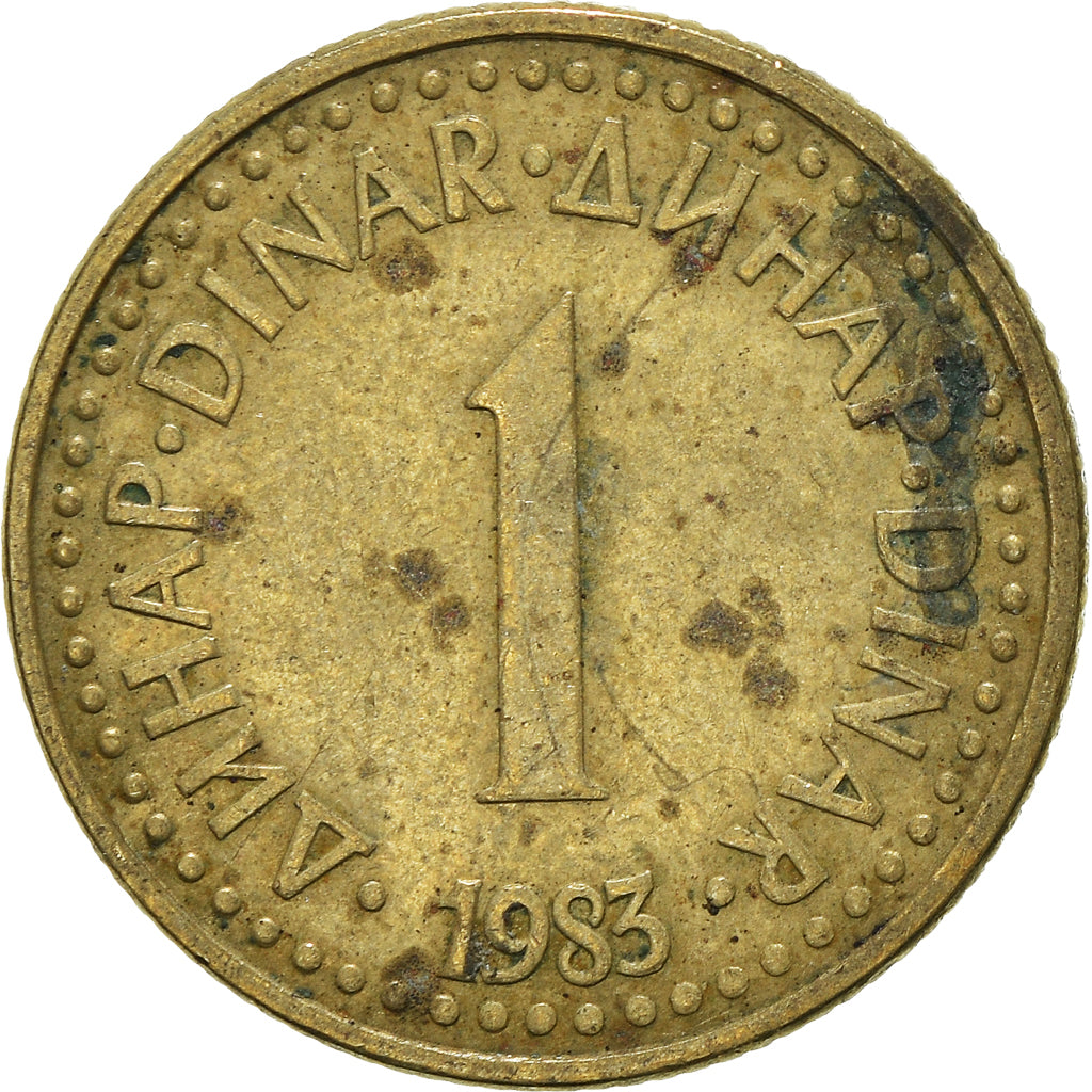 Münze, Jugoslawien, Dinar, 1983