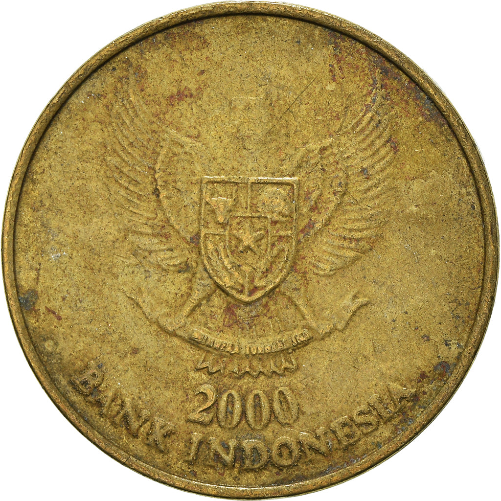 Moeda, Indonésia, 500 Rupiah, 2000