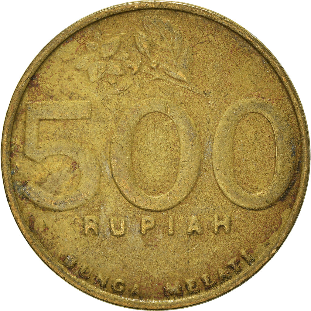 Moeda, Indonésia, 500 Rupiah, 2000