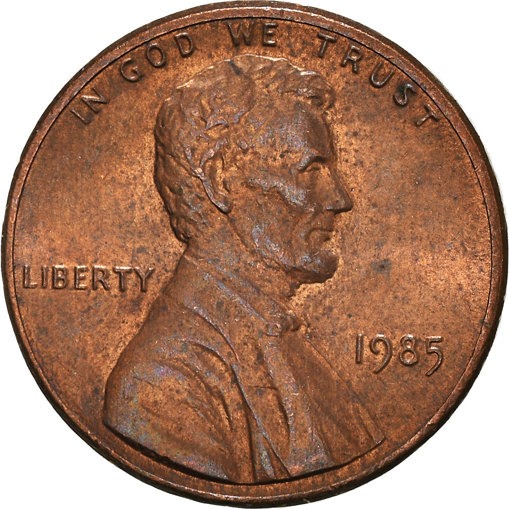 Münze, Vereinigte Staaten, Cent, 1985