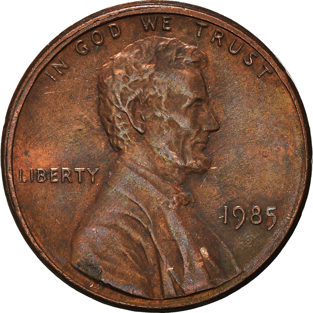 Münze, Vereinigte Staaten, Cent, 1985
