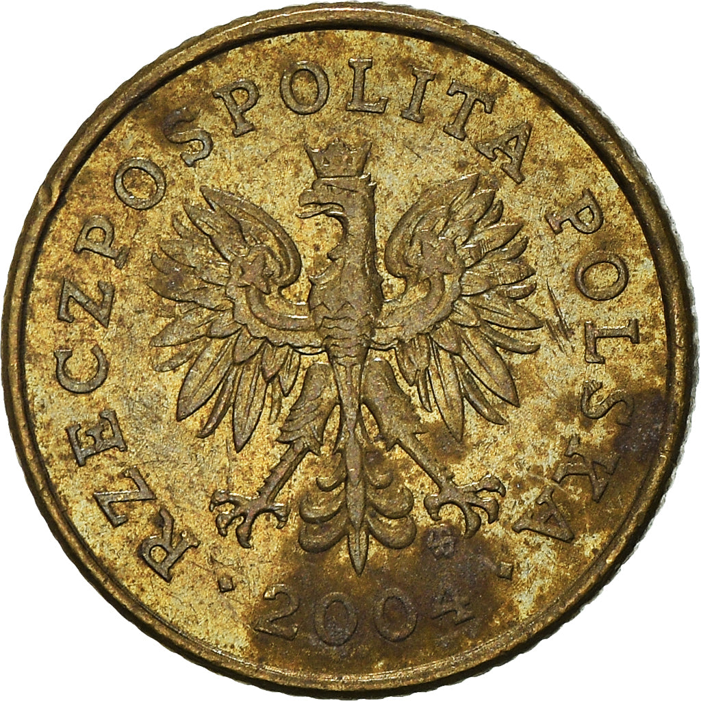 Moneta, Polonia, Grosz, 2004
