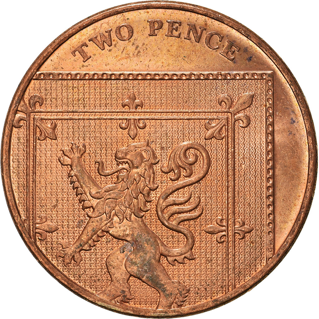 Moeda, Grã-Bretanha, 2 Pence, 2010