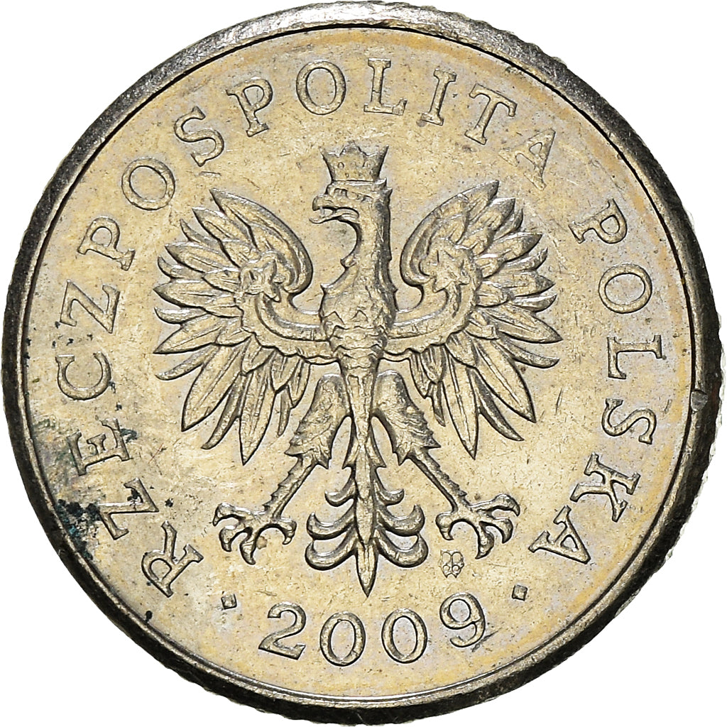 Moneta, Polonia, 10 Groszy, 2009