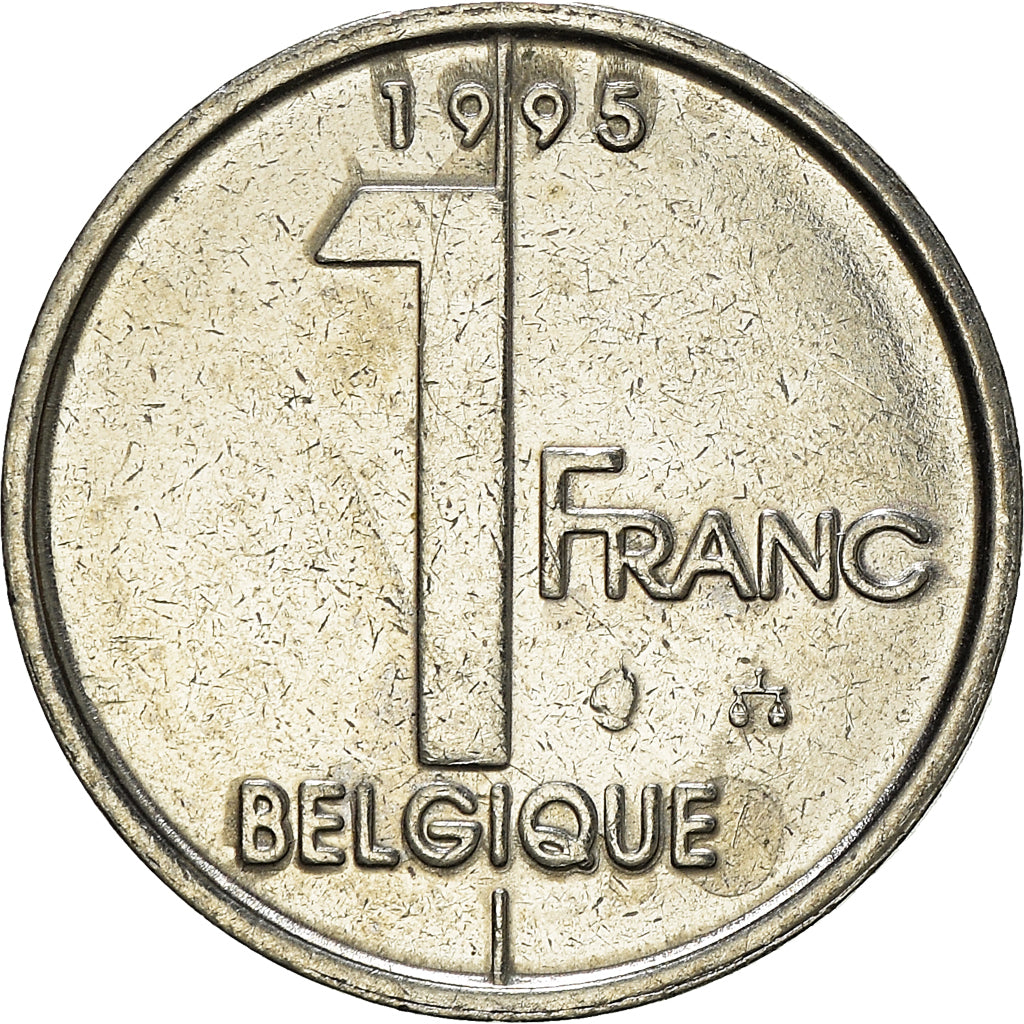 Coin, Belgium, Franc, 1995