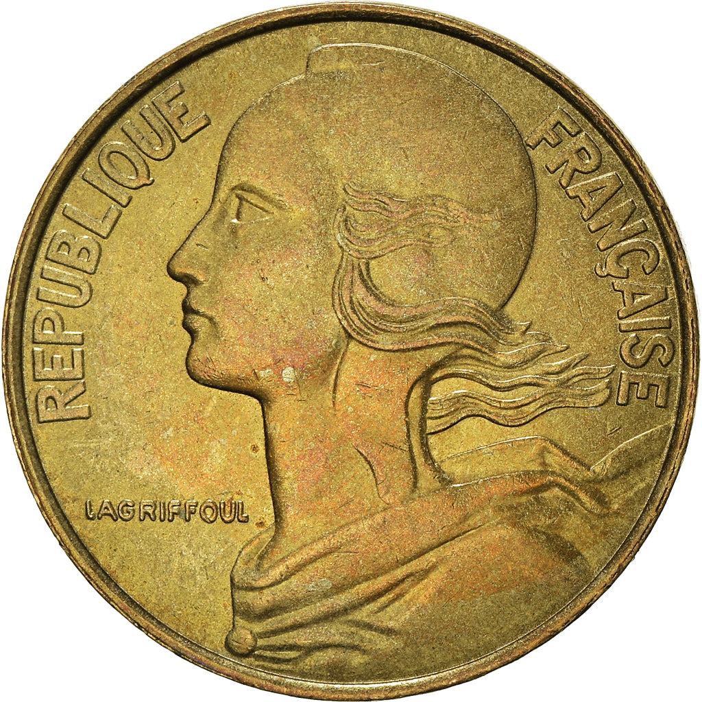 Moneta, Francia, 20 Centimes, 1996