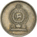 Moeda, Sri Lanka, 25 Cents, 1982