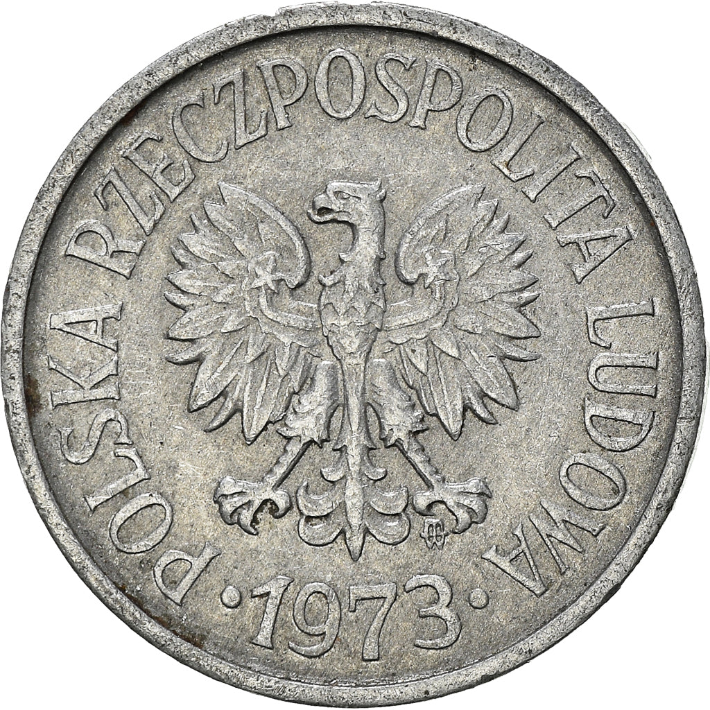 Moeda, Polónia, 20 Groszy, 1973