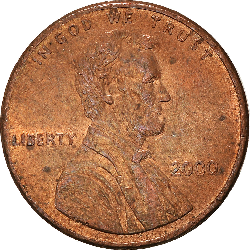 Münze, Vereinigte Staaten, Cent, 2000