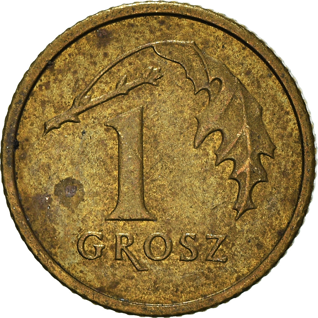 Moneta, Polonia, Grosz, 2001